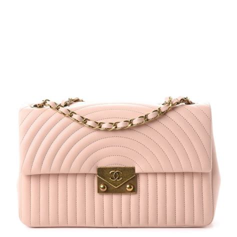 lotto 10 borse chanel|CHANEL Lambskin Borse Romane Single Flap Light Pink.